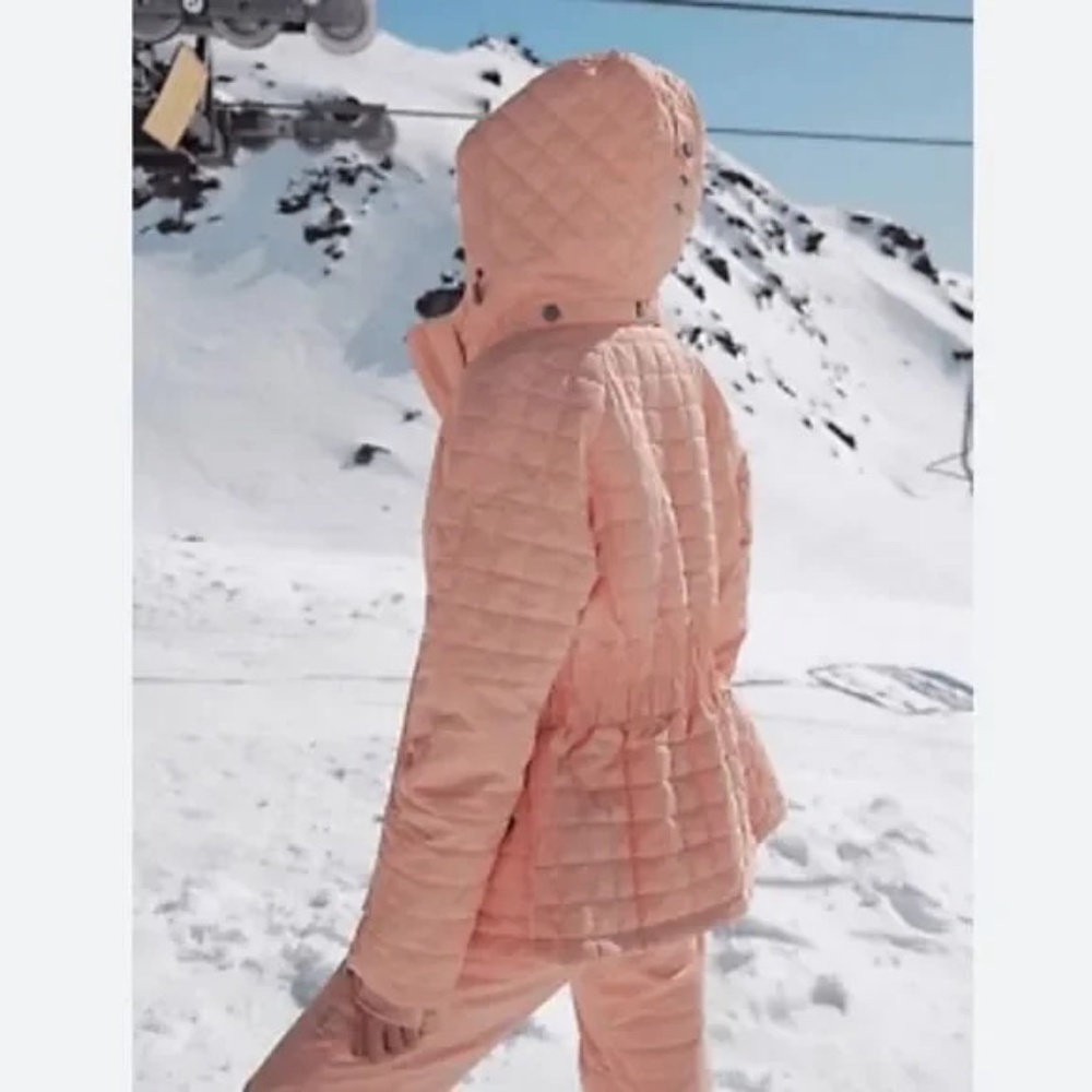 Free People Movement  Small All Prepped Ski Bib & Jacket set Winter melon - Picture 2 of 12